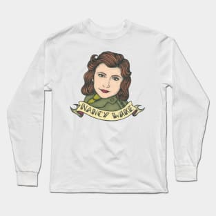 Nancy Wake Long Sleeve T-Shirt